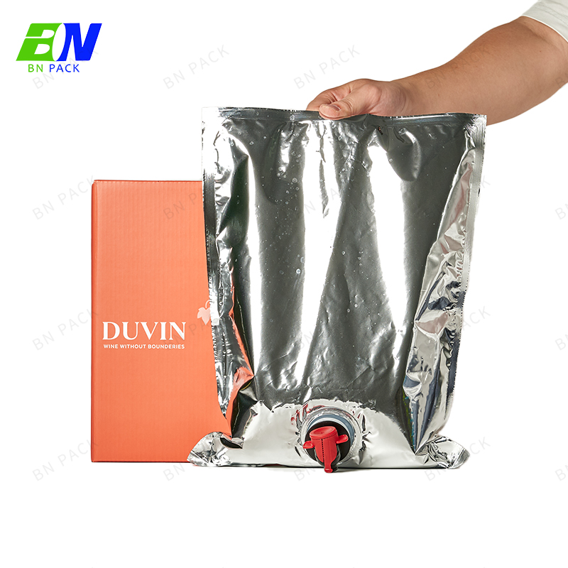 Beg Dalam Kotak Beg Cecair Aluminium Bib Beg Wain Beg Dalam Kotak 1L,5L,10L