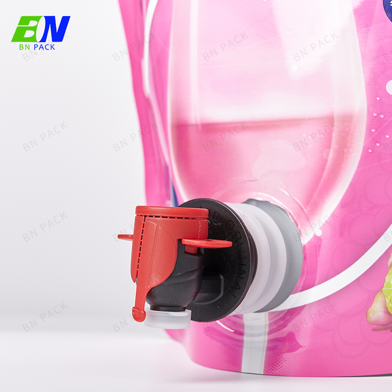Beg Wain Pembungkusan Cecair dalam Kotak Beg Jus 1L 2L 3L dalam Kotak