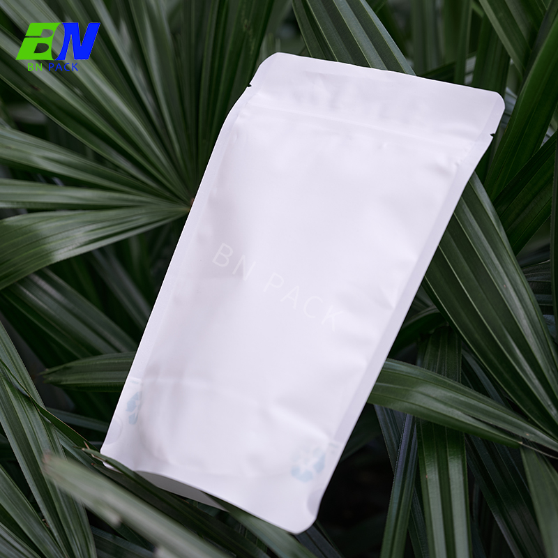Beg Boleh Kitar Semula Mylar Logo Tersuai Boleh Ditutup Semula Pouch Pembungkusan Boleh Dikitar Semula